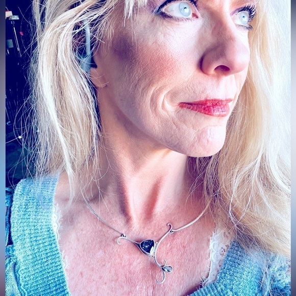 New Sterling silver gemstone necklace - Picture 3 of 5